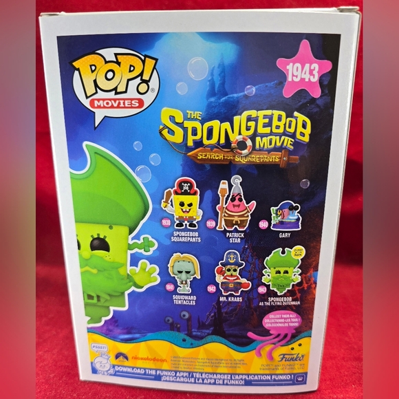 Spongebob as The Flying Dutchman Funko # 1943 (Nib) With Pop Protector - Picture 9 of 9